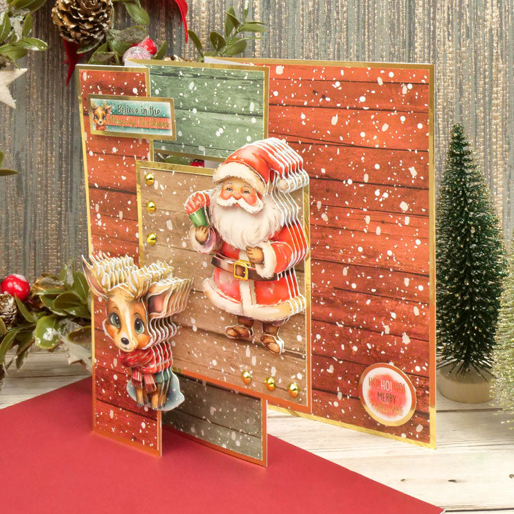 Luxury Shaped Card Blanks & Envelopes - Multi-Fold Panel Card