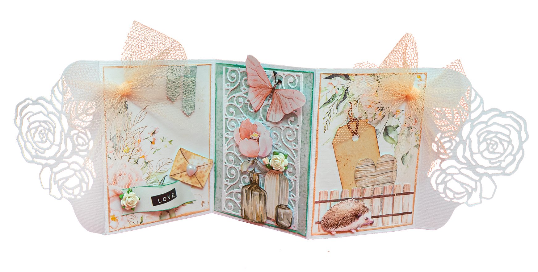 SL Cutting Die Rose envelope Another Love Story 223x130mm nr.3