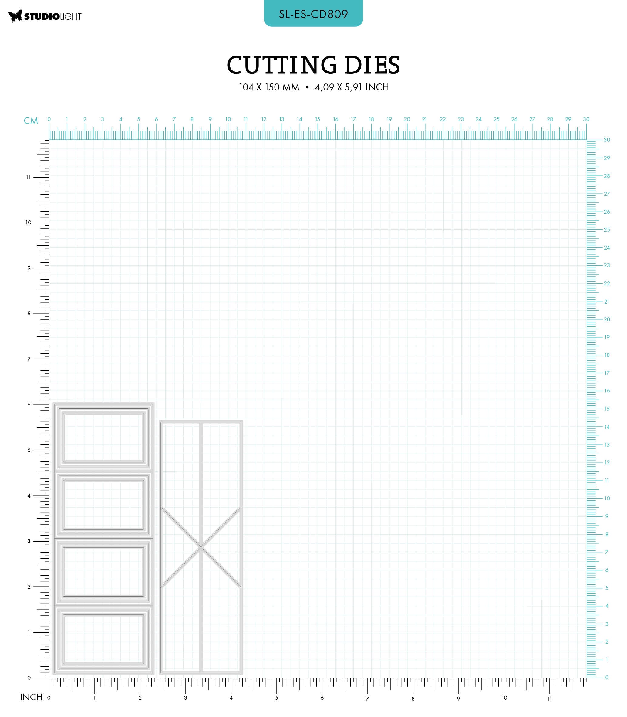SL Cutting Dies Pop-Up Cards Essentials 10 PC