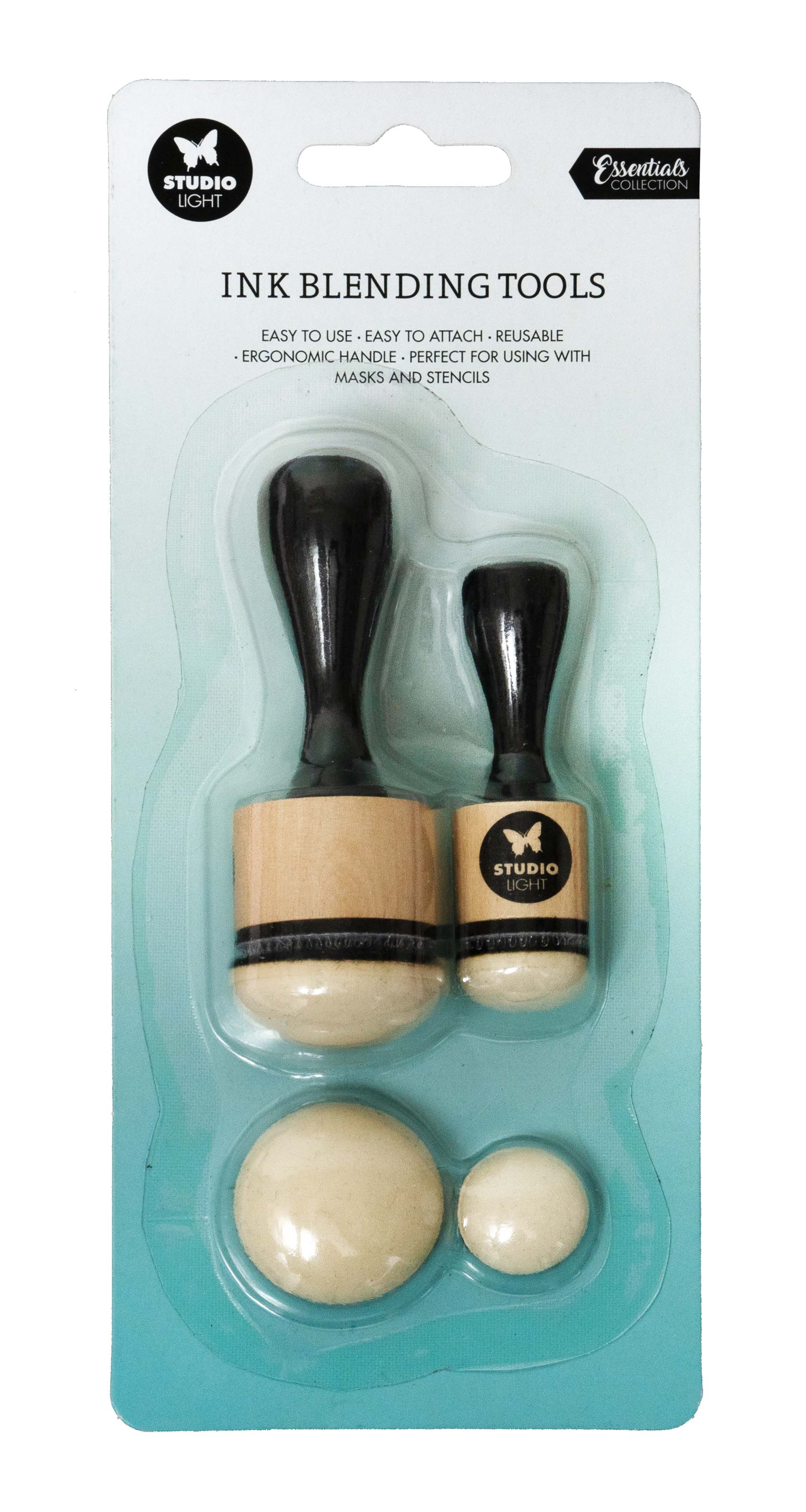 SL Ink Blending Tool Set Of 2 Essential Tools 90x210x30mm 4 PC nr.05