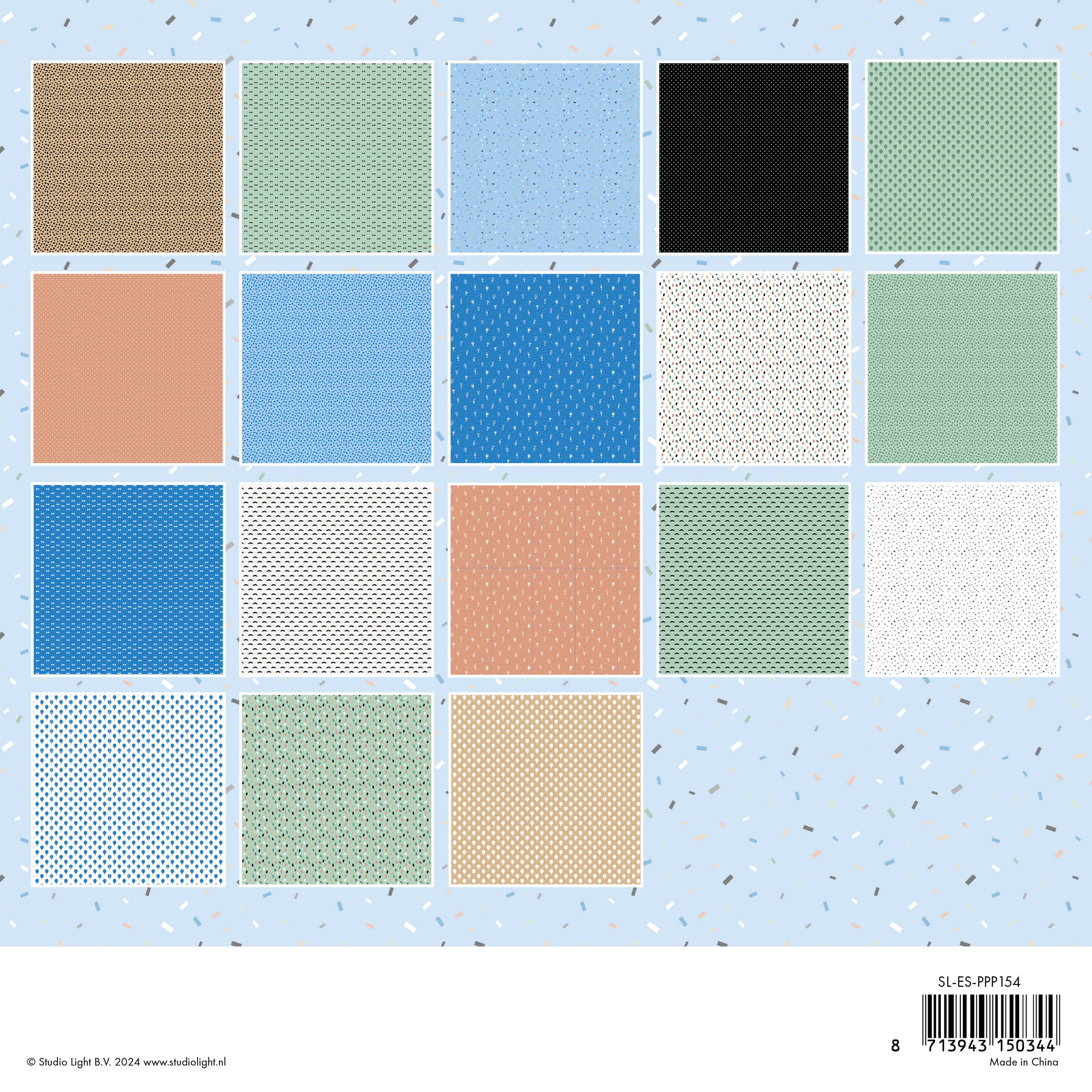 SL Pattern Paper Pad Background Designs Essentials 36 SH