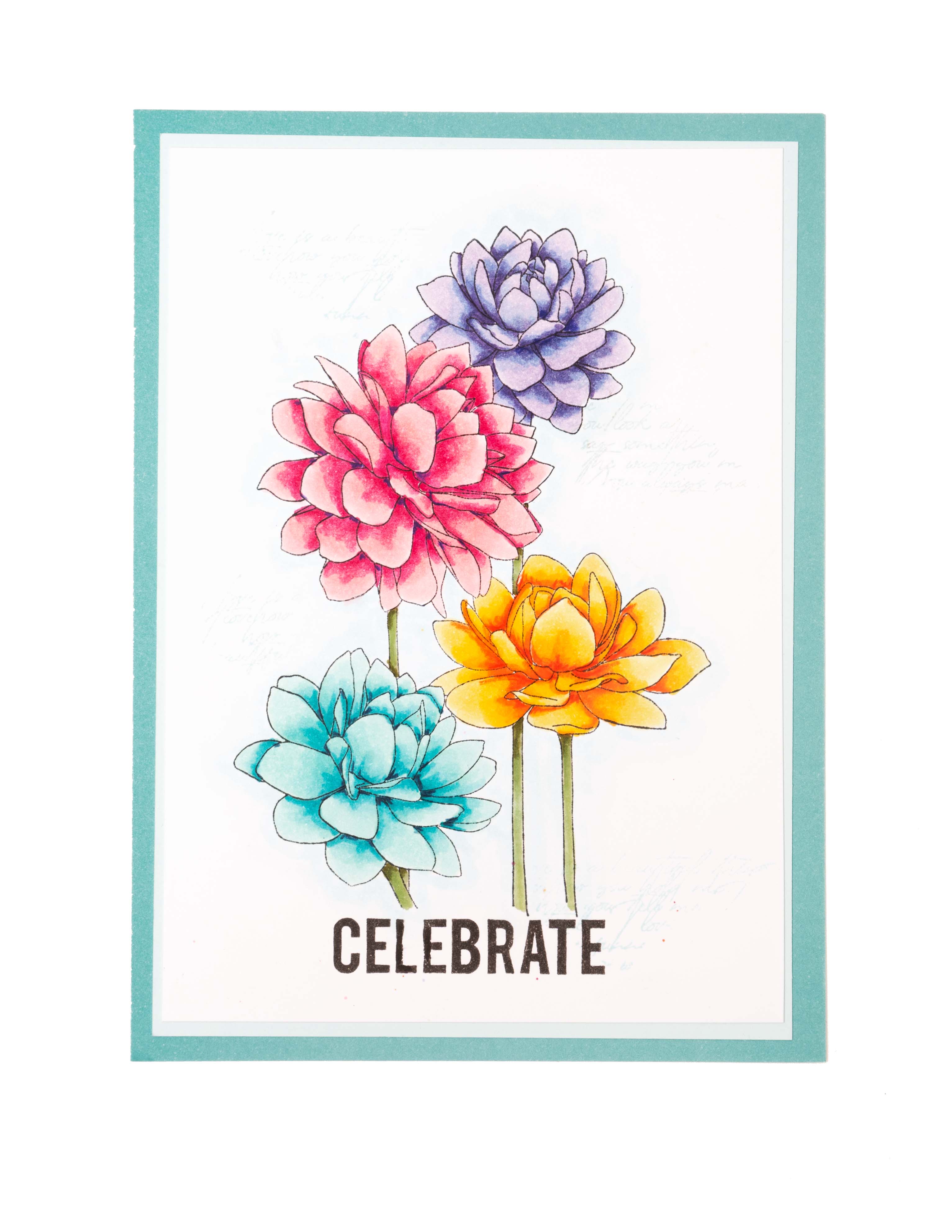 SL Clear Stamp Little Dahlias Essentials 93x136x3mm 1 PC nr.542