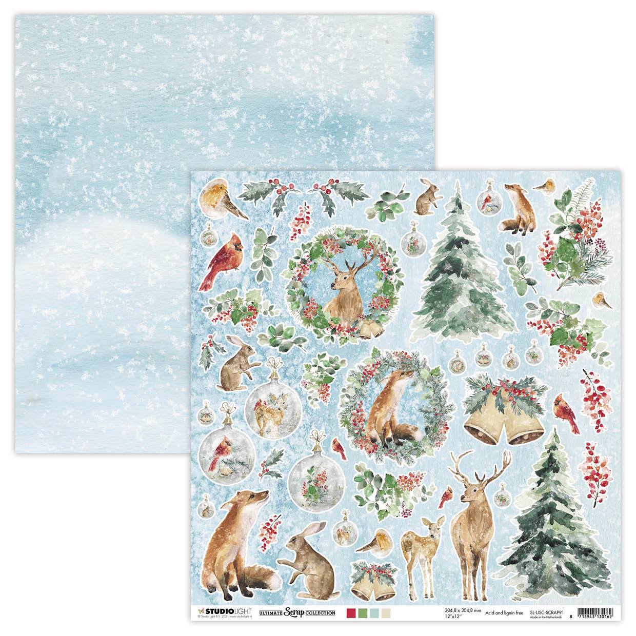 SL Scrap 200gr Ultimate Scrap Winter Collection 304.8x304.8x0.2mm 1 sh nr.91