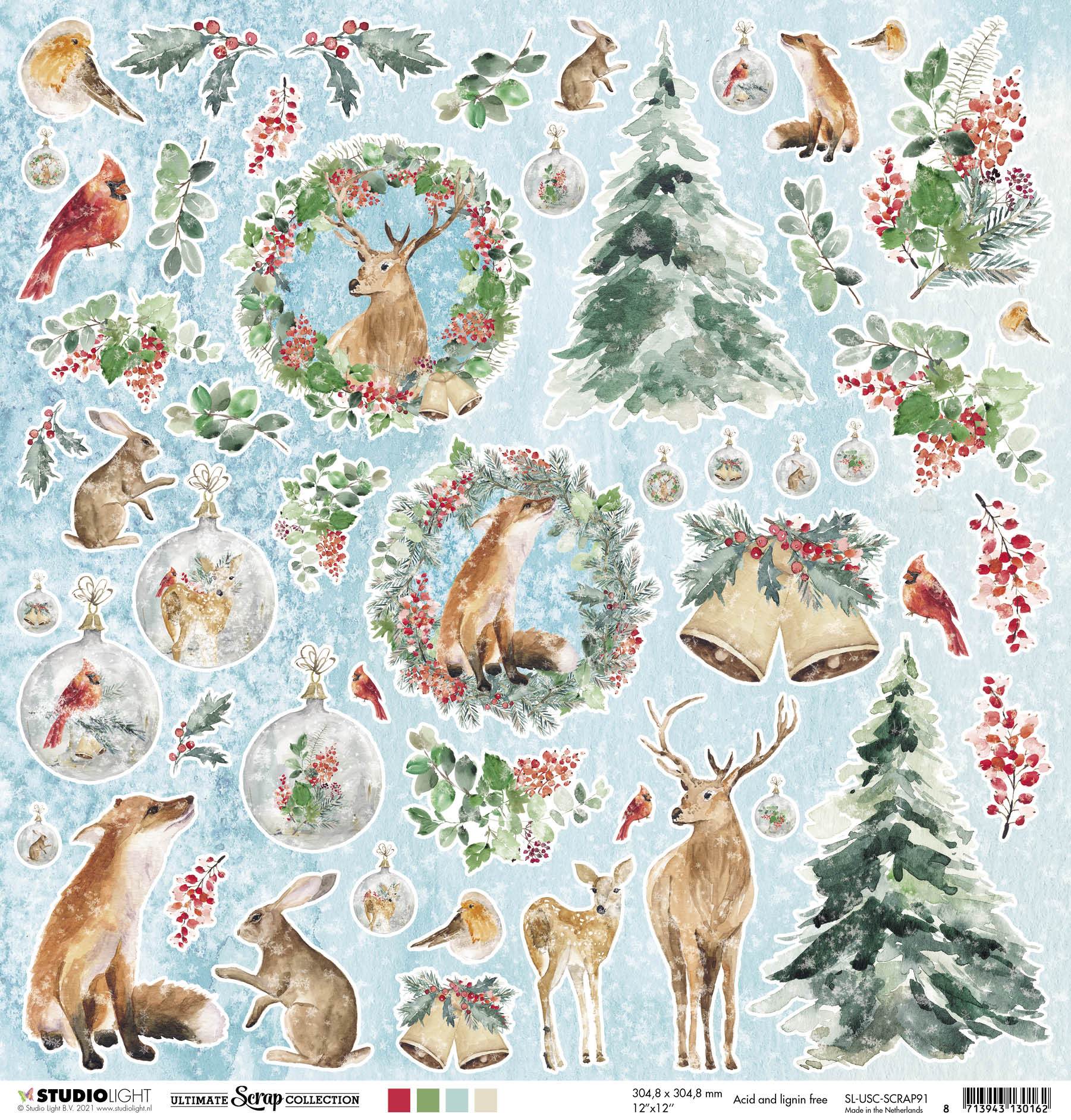 SL Scrap 200gr Ultimate Scrap Winter Collection 304.8x304.8x0.2mm 1 sh nr.91