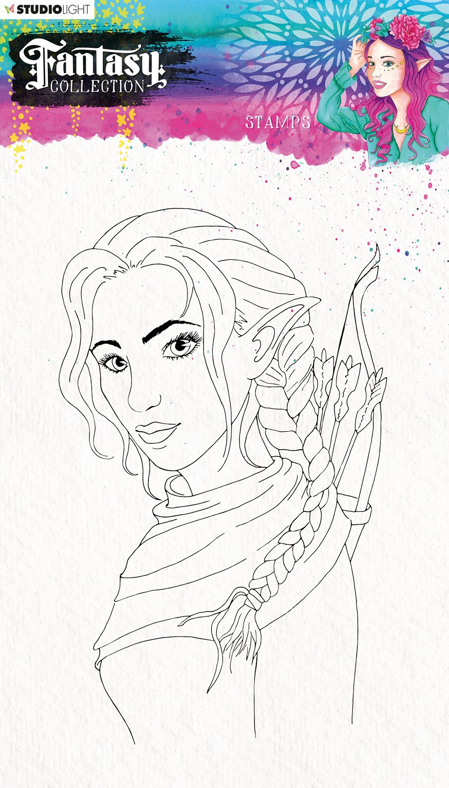 Stamp A5 Fairy, Fantasy Collection 3.0 nr.473