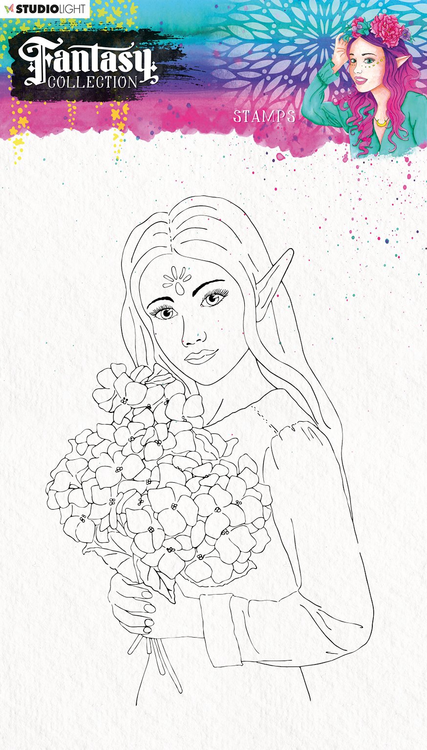 Stamp A5 Fairy, Fantasy Collection 3.0 nr.475