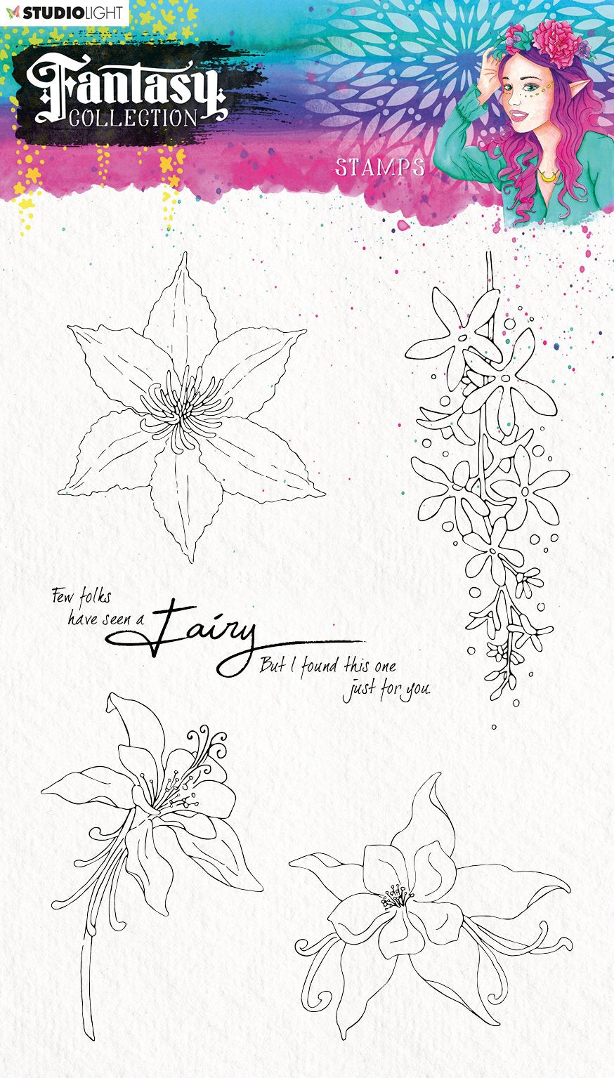 Stamp A5 Element, Fantasy Collection 3.0 nr.476