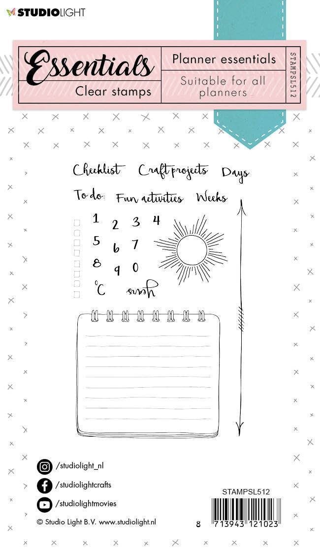 Clear Stamp Planner Essentials nr.512