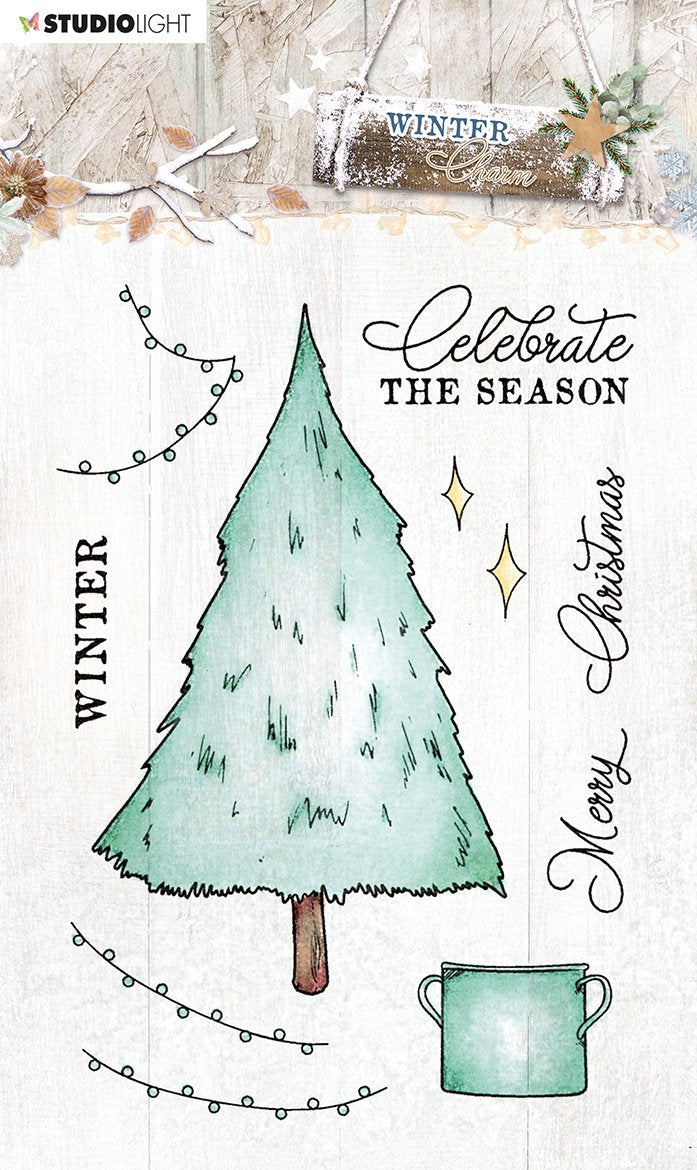 SL Clear Stamp Winter Charm 105x148mm nr.489