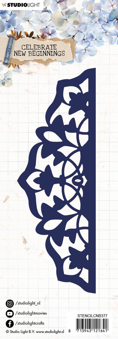 Cutting & Embossing Die Celebrate New Beginnings 55x152mm nr.377