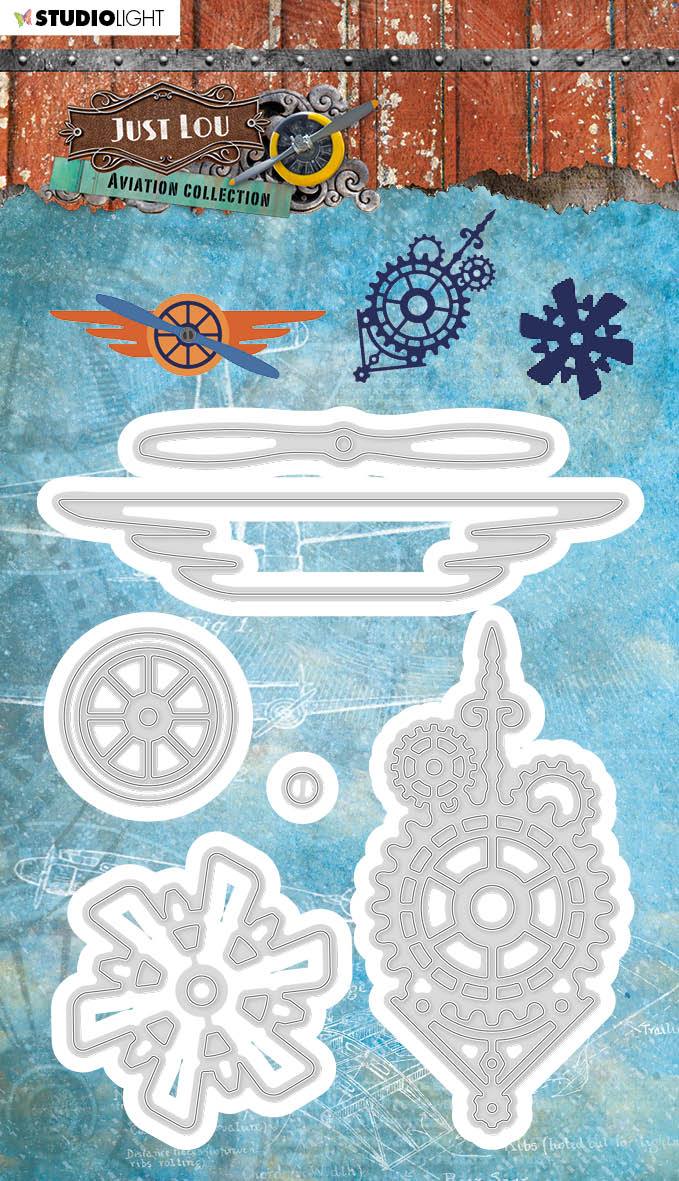 JL Cutting & Embossing Die Aviation Collection 98x120mm nr.15