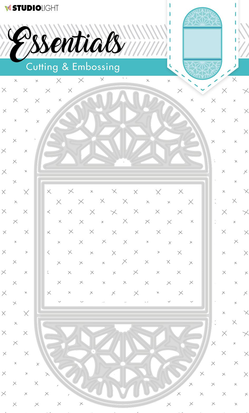 SL Cutting & Embossing Die Card Shape Essentials 209x114mm nr.298