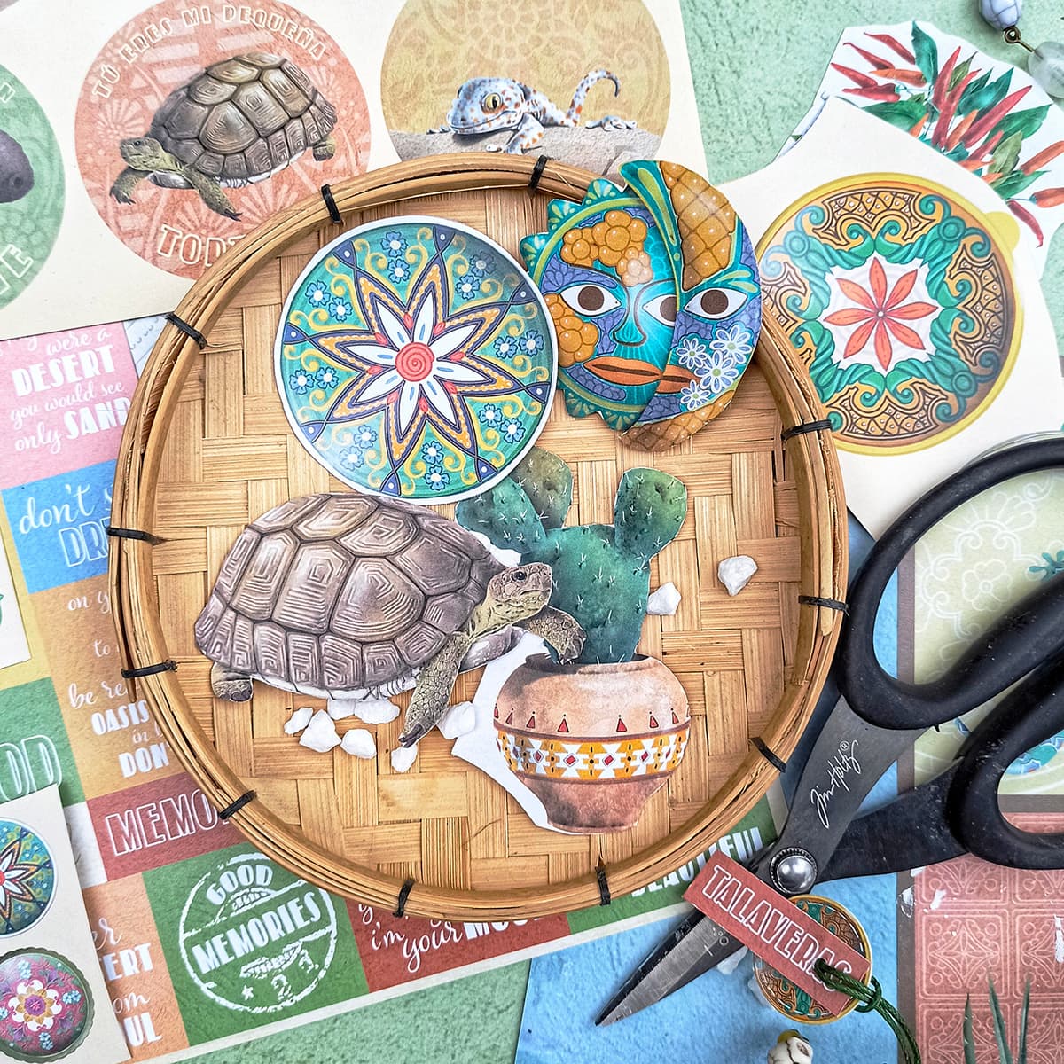 Ciao Bella Sonora Paper Pad 8"x8" 12/Pkg