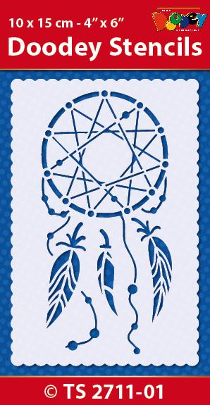 Stencil 10x15 cm Dreamcatcher
