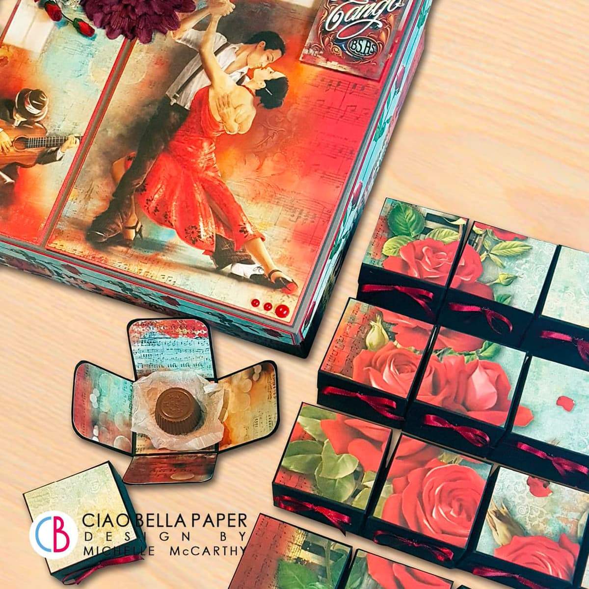 Ciao Bella Tango Paper Pad 6"x6" 24/Pkg