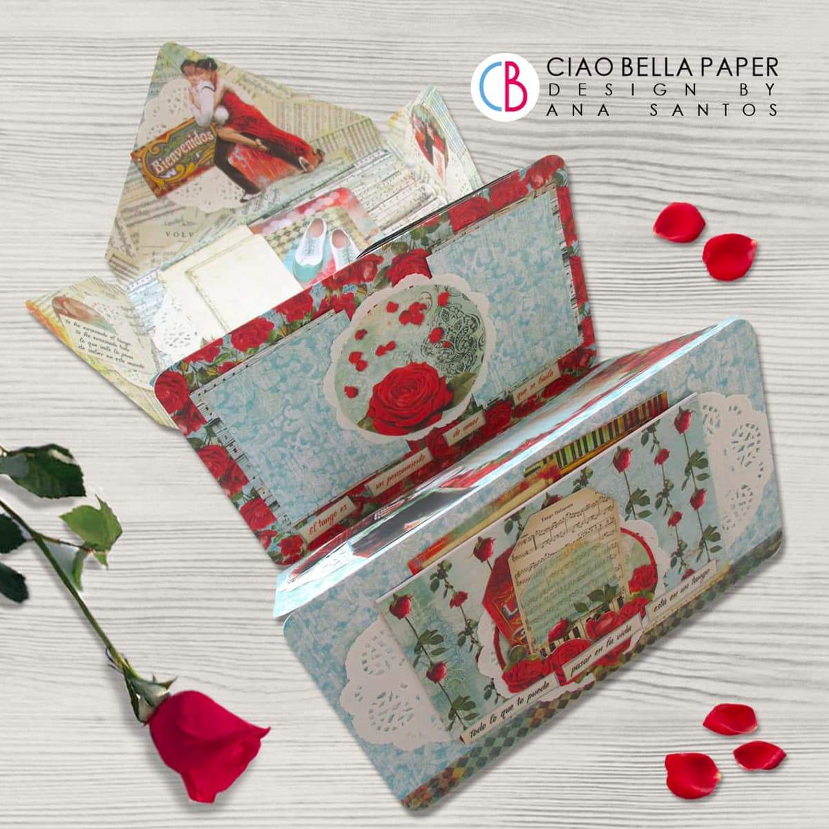 Ciao Bella Tango Paper Pad 6"x6" 24/Pkg