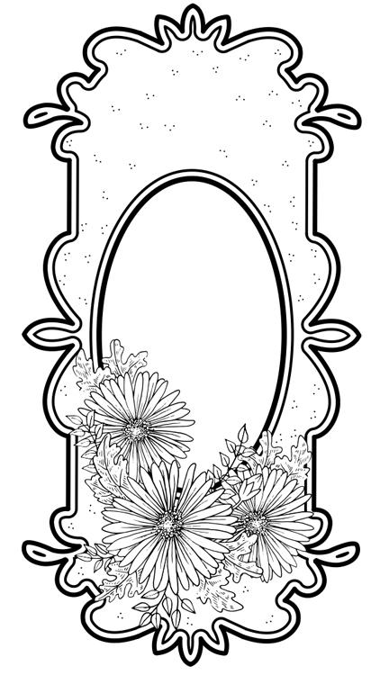 Creative Expressions Scarlet's Daisies Pre Cut Stamp