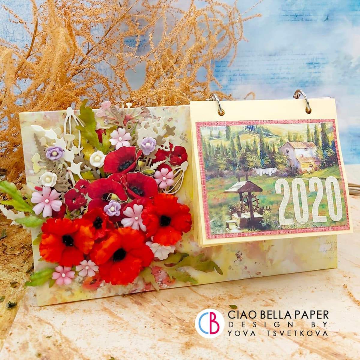 Ciao Bella Under The Tuscan Sun Paper Pad 6"x6" 24/Pkg