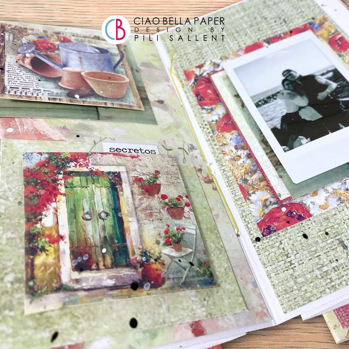 Ciao Bella Under The Tuscan Sun Paper Pad 6"x6" 24/Pkg