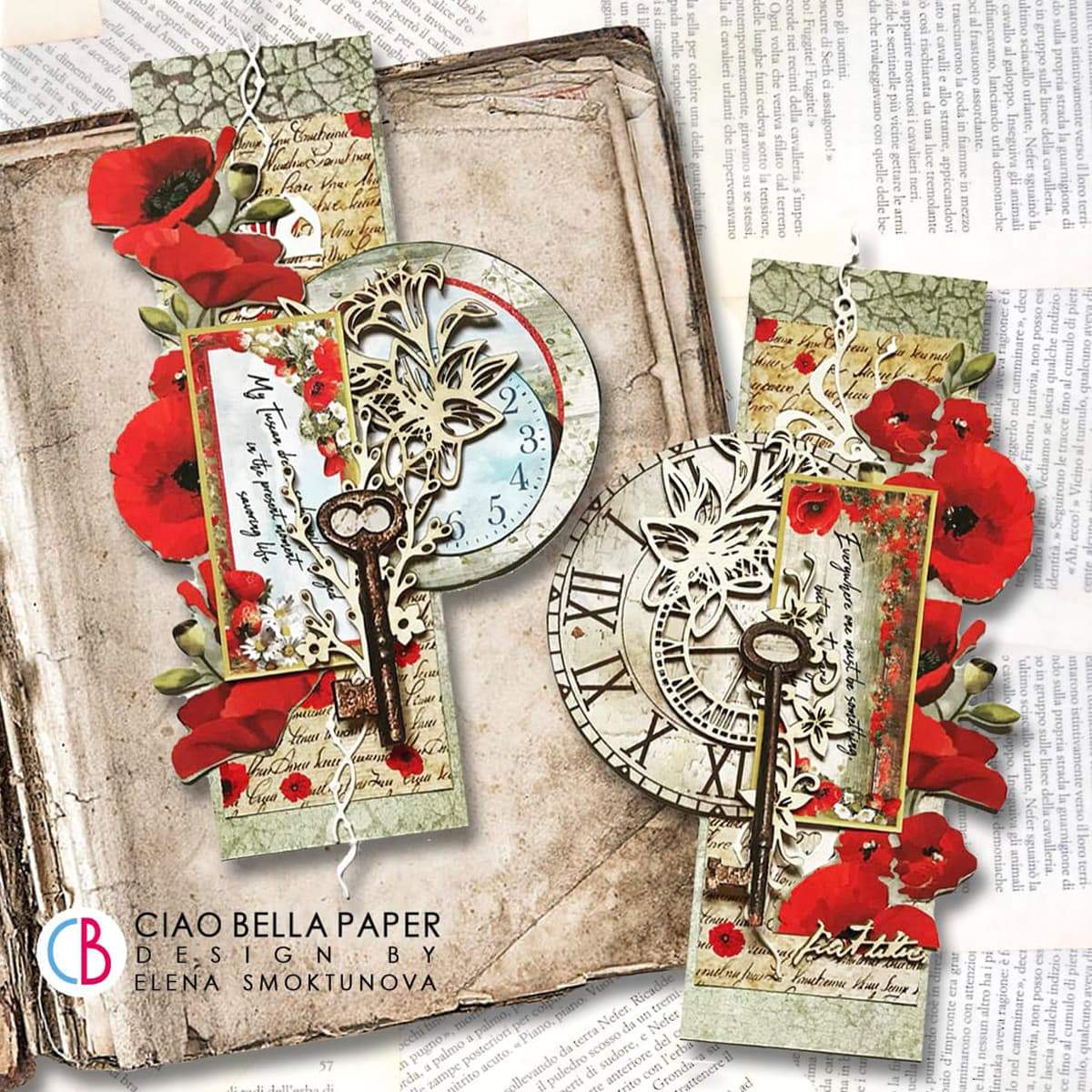 Ciao Bella Under The Tuscan Sun Paper Pad 6"x6" 24/Pkg