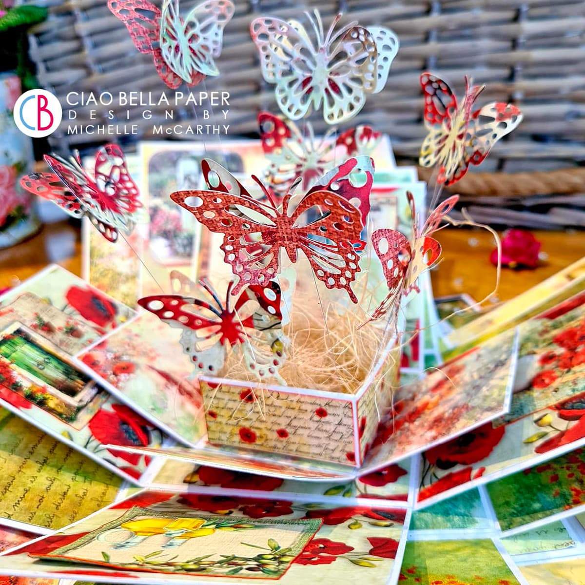 Ciao Bella Under The Tuscan Sun Paper Pad 6"x6" 24/Pkg