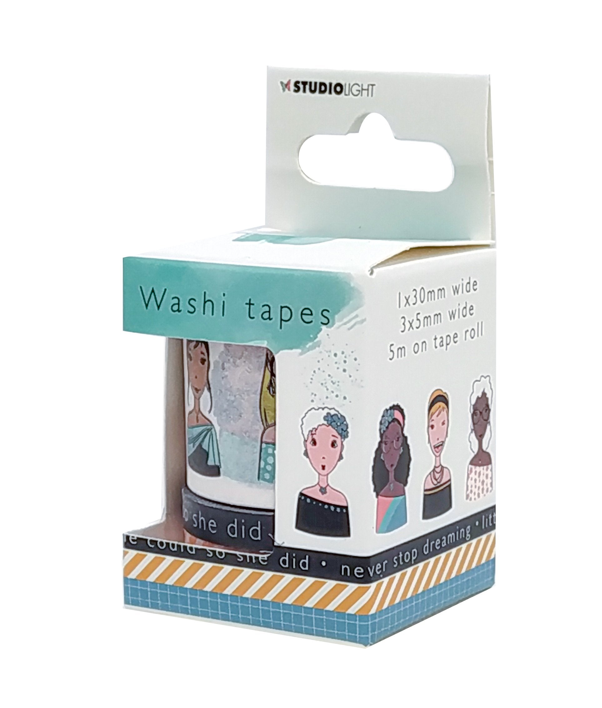 Karin Joan Washi Tape Missees Collection 4 rolls nr.04