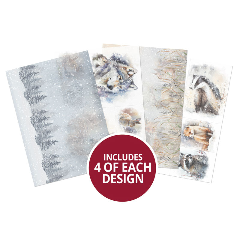 Winter Woodland Printed Parchment