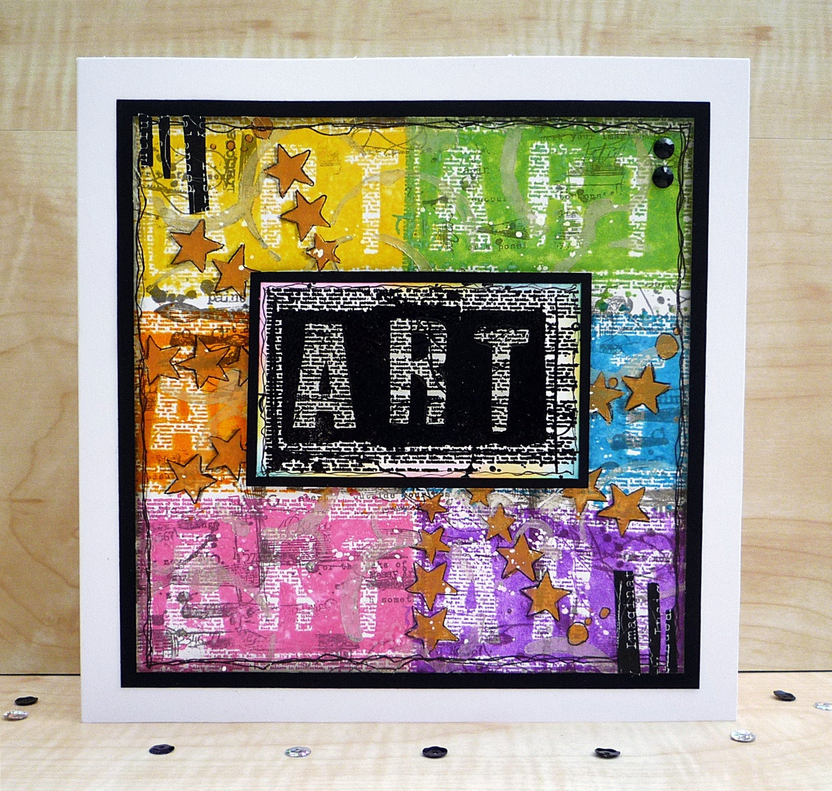 AALL and Create Stamp Set - 923 - Art Typewriter