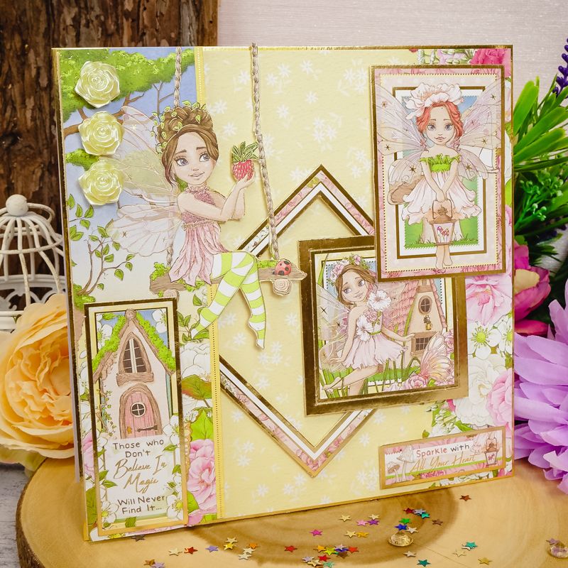 Diamond Sparkles Gemstones - Pearl Roses - Original