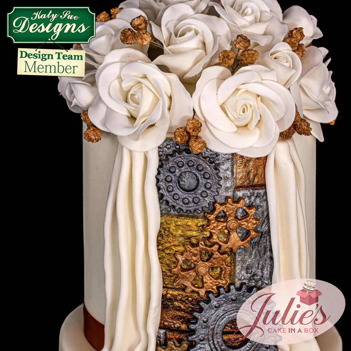 Distressed Cogs Silicone Mould