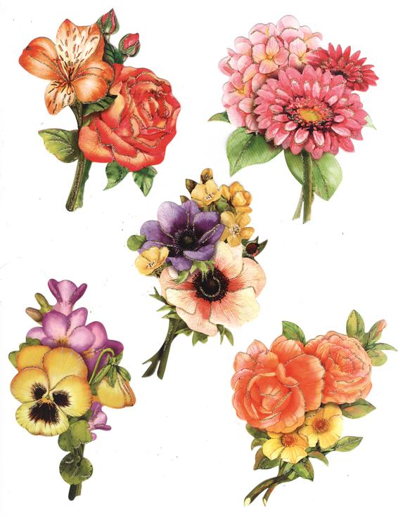 Easy 3D Toppers: Flowers Bouquet