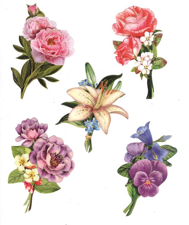 Easy 3D Toppers: Flowers Bouquet