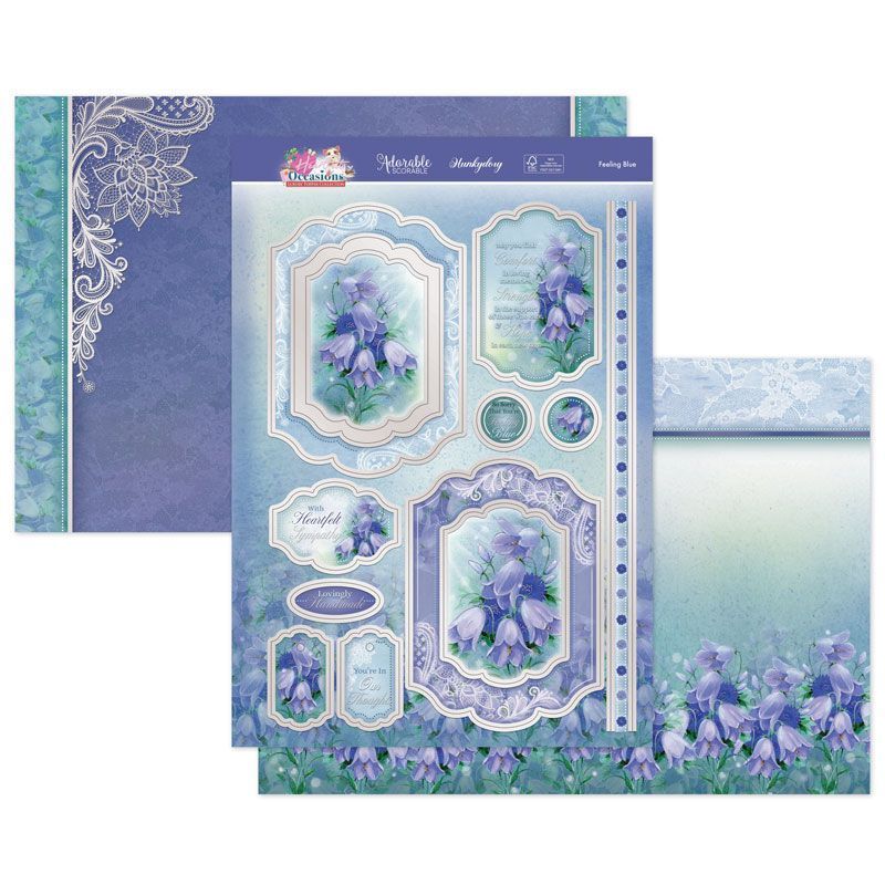 Feeling Blue Luxury Topper Set