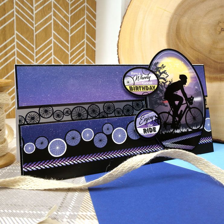 Sporting Silhouettes Luxury Foiled Acetate