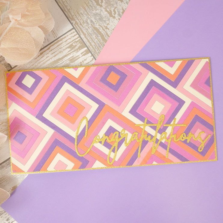 Moonstone Dies - Mini Shape Builders - Squares, Starbursts & Hexagons