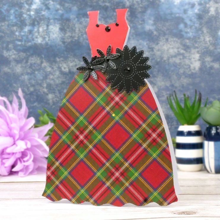 Luxury Shaped Card Blanks & Envelopes - Dress