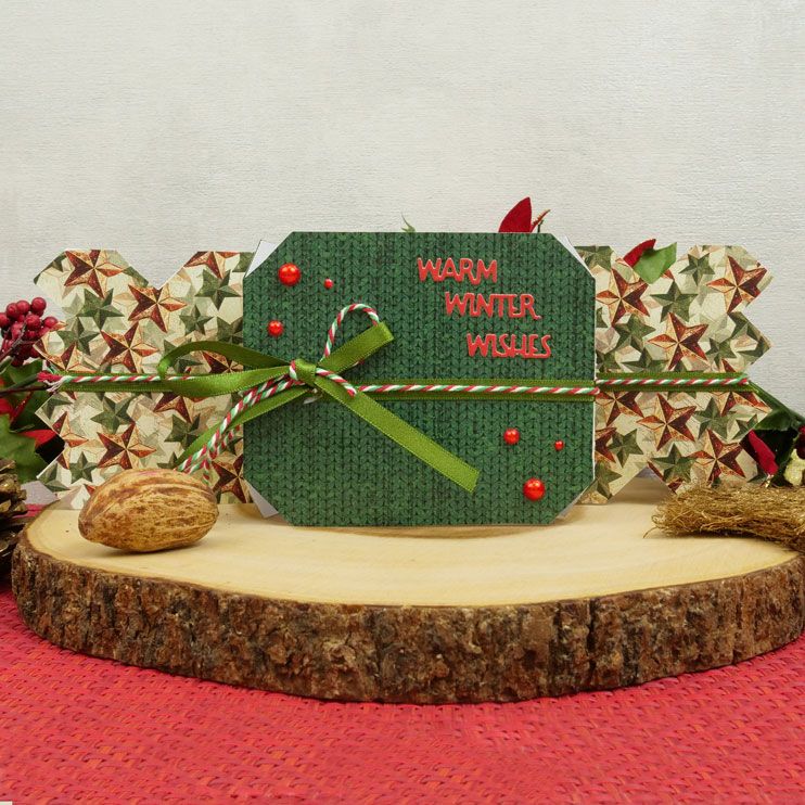 Luxury Shaped Card Blanks & Envelopes - Cracker