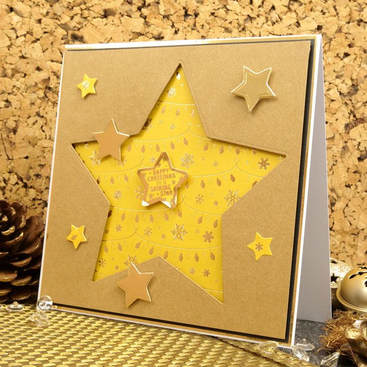 Christmas Stickables Self-Adhesive Foiled Sentiments