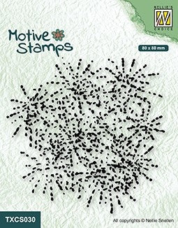 Nellie's Choice Texture Clear Stamp - Sparkles