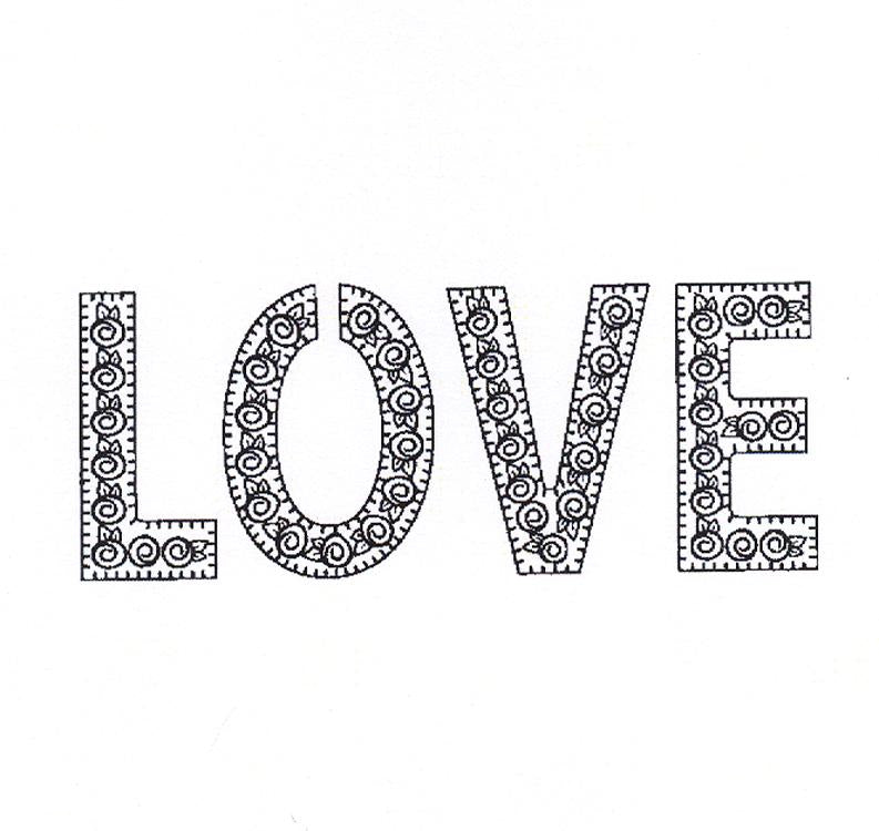 Creative Expressions Stamps - Forever Love