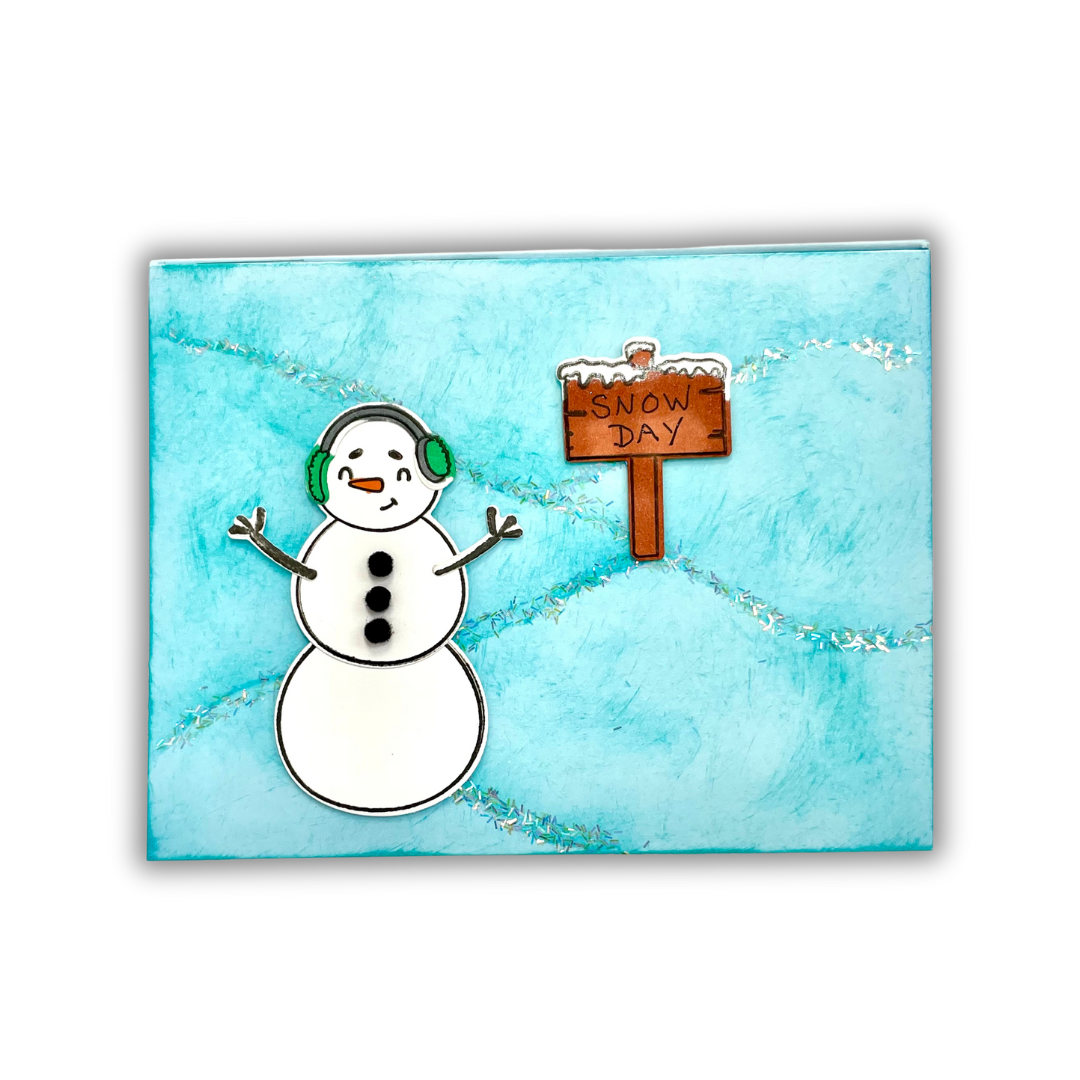 Snow Day Card Class - Online