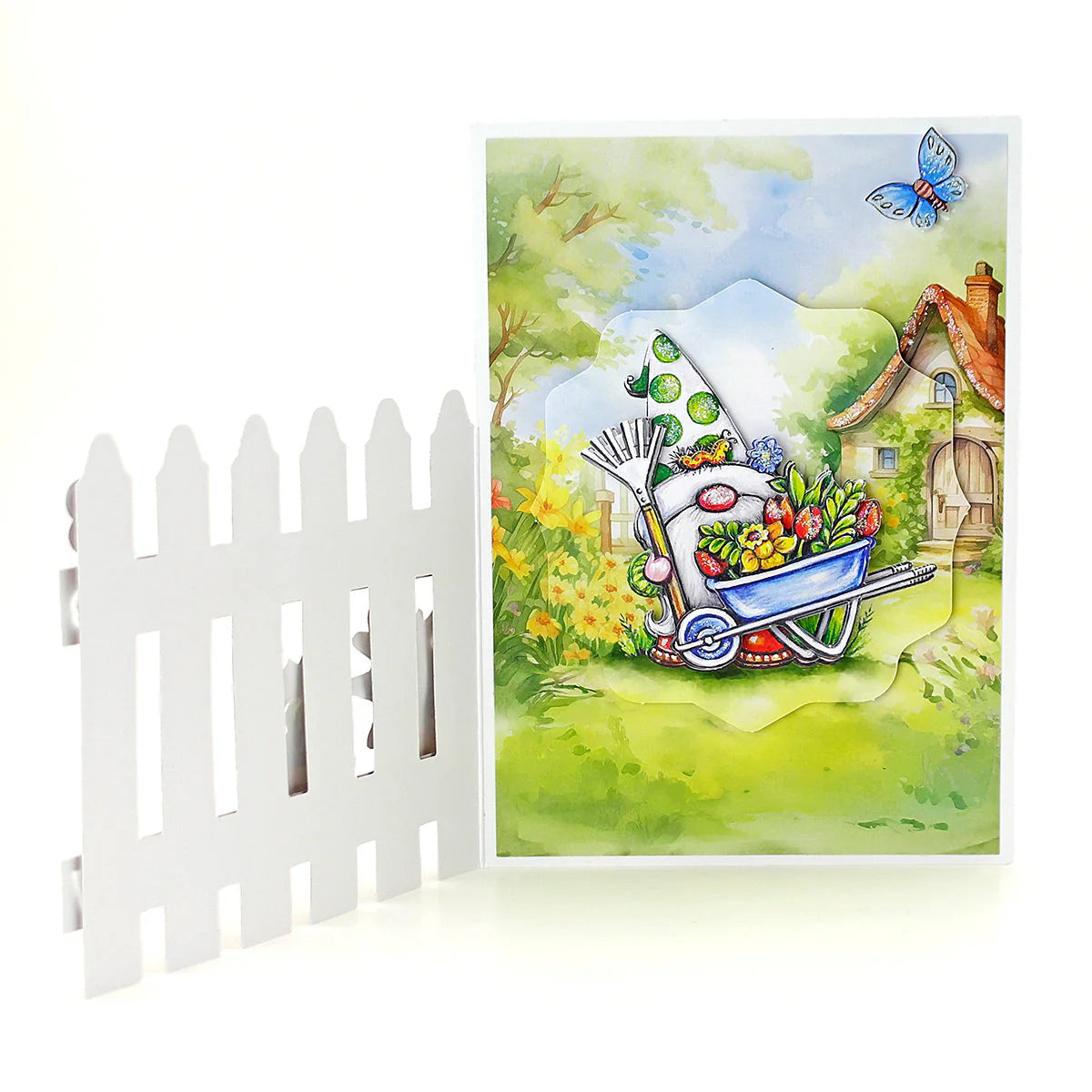 Garden Gnomes Scene Stash 24 sheets