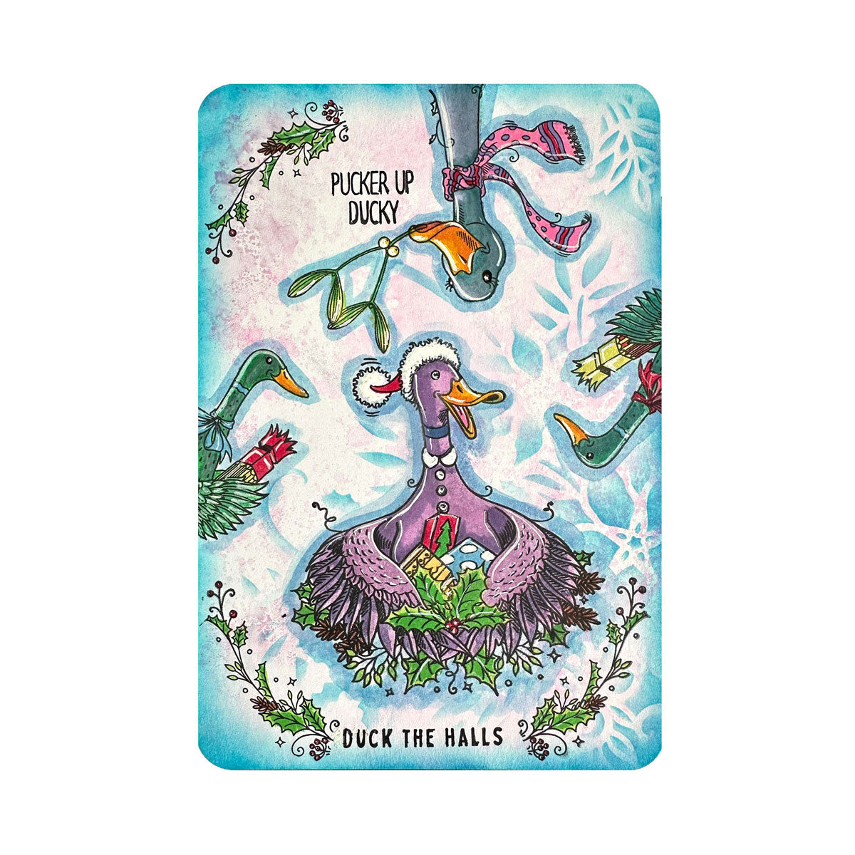 Pink Ink Designs - Duck The Halls, DL Stamp Set