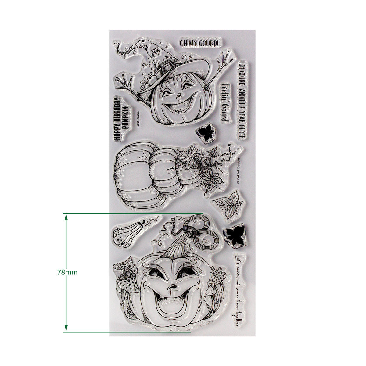 Pink Ink Designs - Oh My Gourd, DL Stamp Set