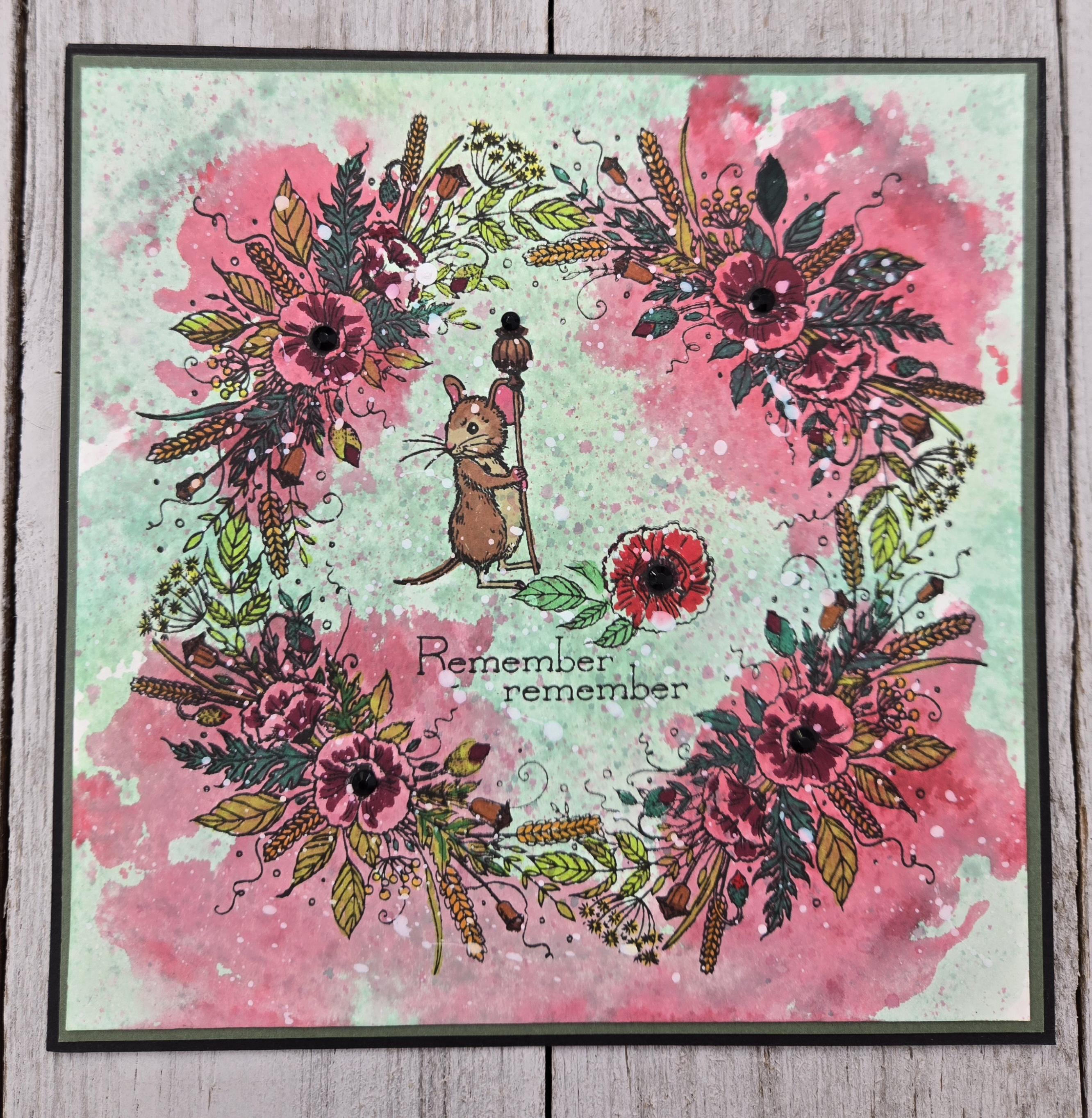 Watercolour Technique Card - In Store Class