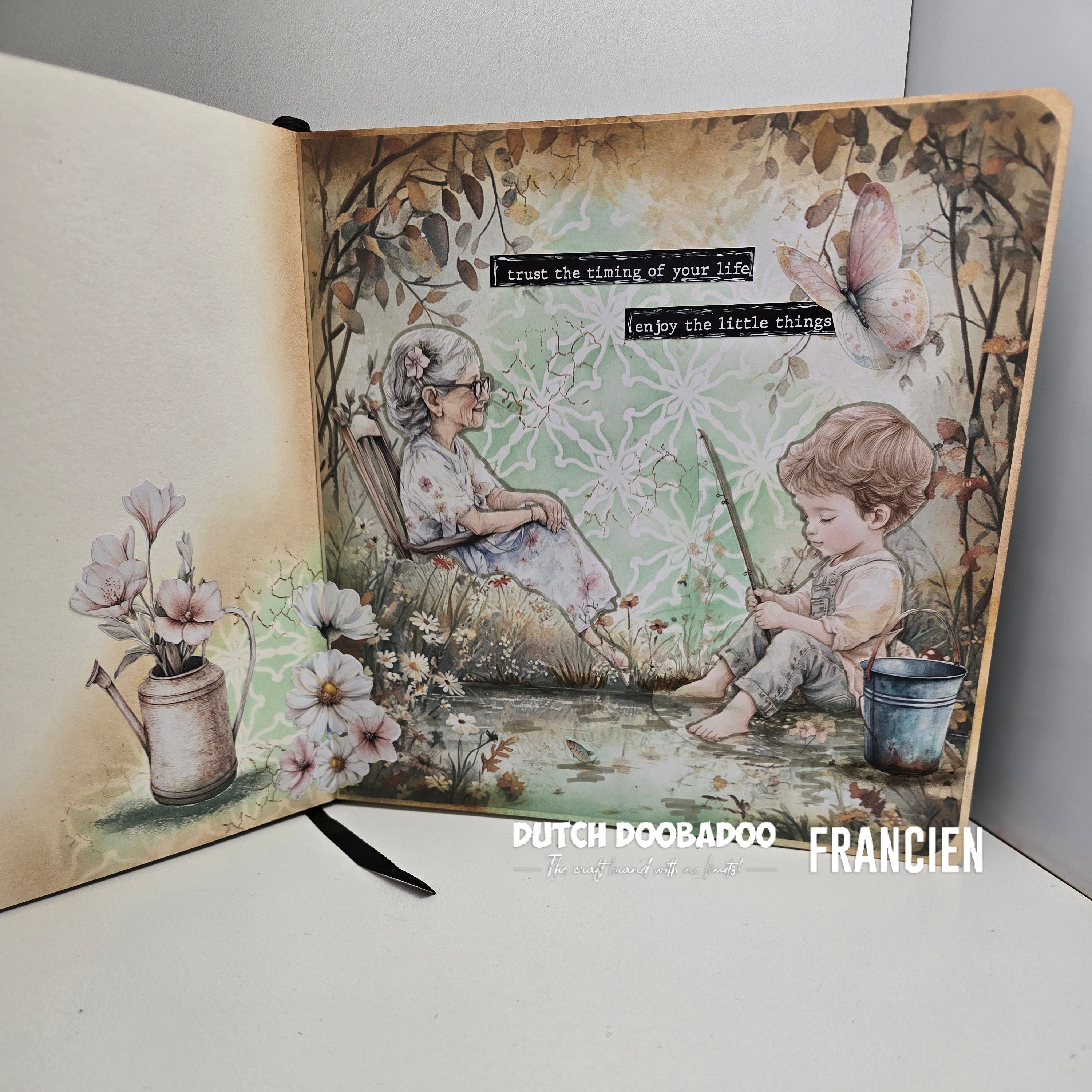 Dutch Doobadoo DDBD Collage Happy Spring