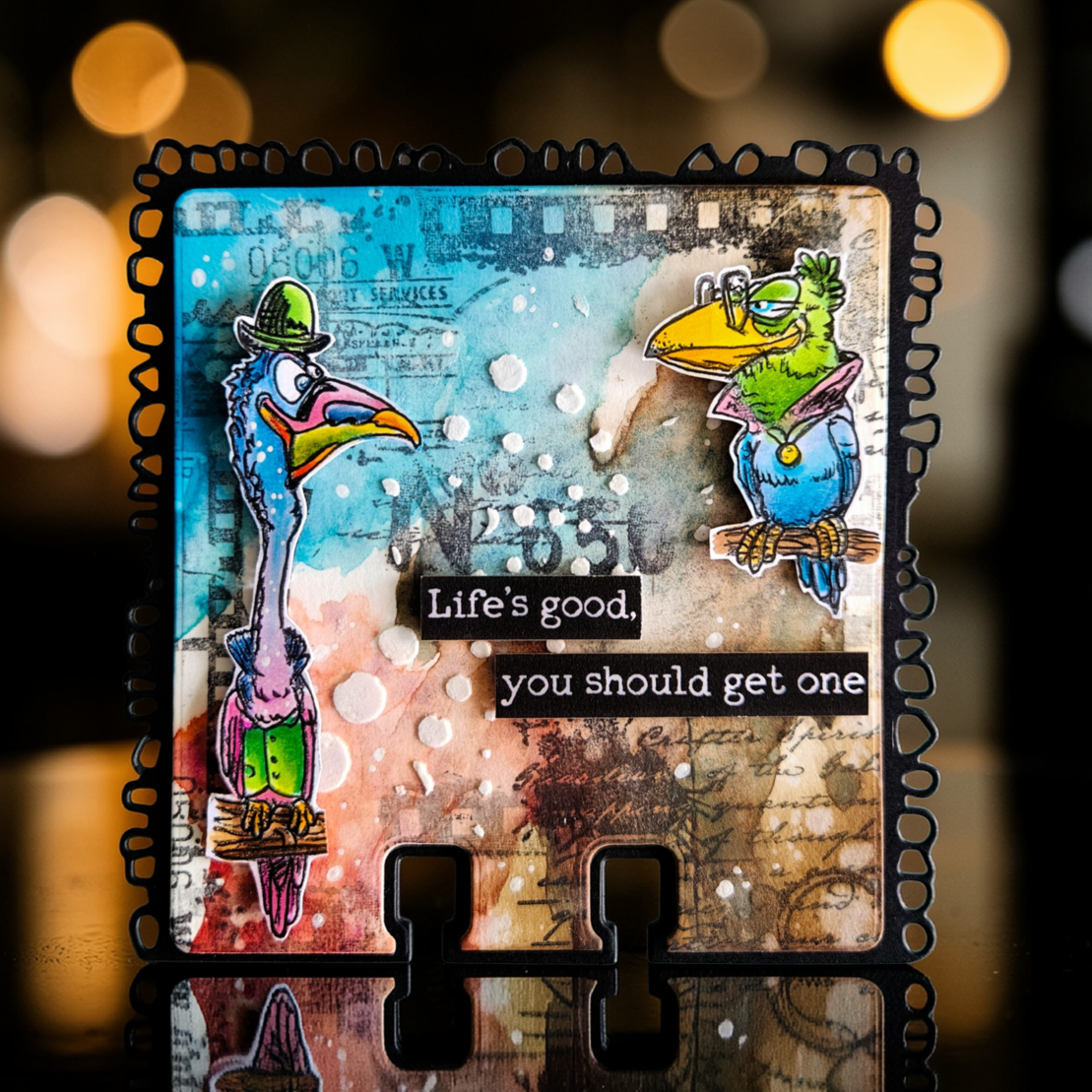 AALL and Create - A6 Stamp Sets - Sewn Sparks