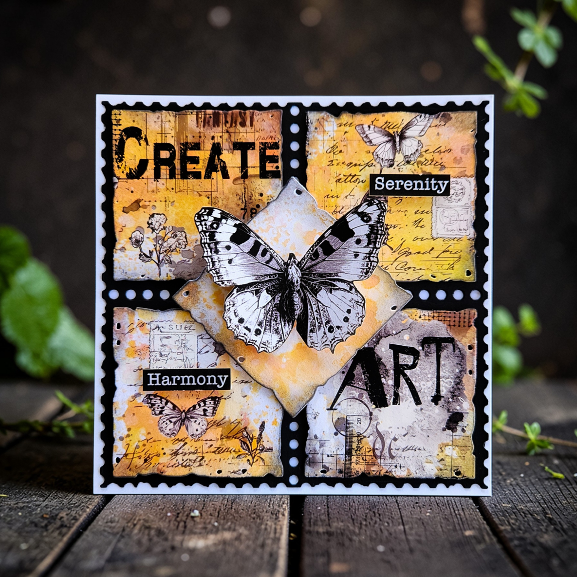 AALL and Create - Die-Cutting Die Set - Splintered Tiles