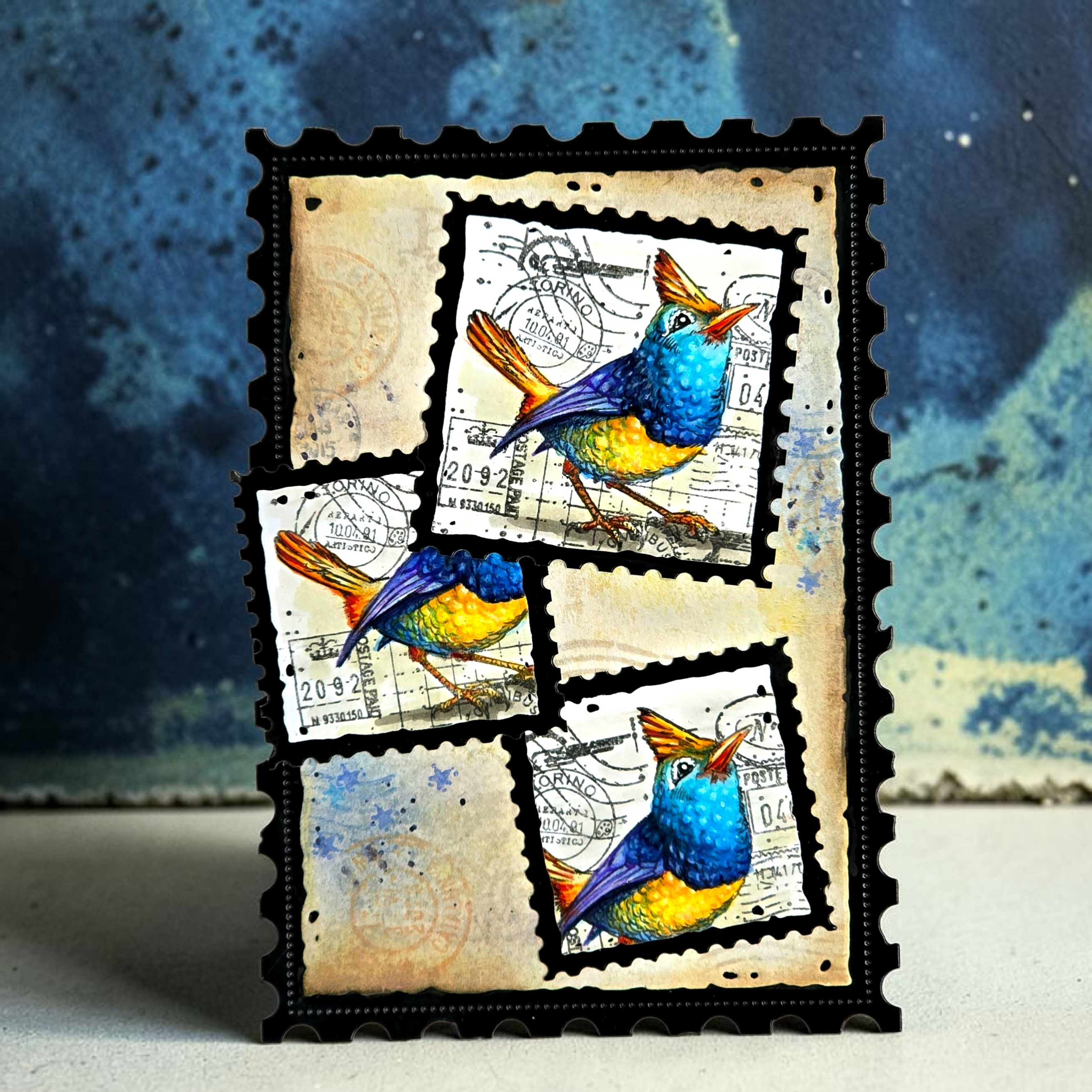 AALL and Create - A6 - Stamp Sets - Miniature Postage Stamps