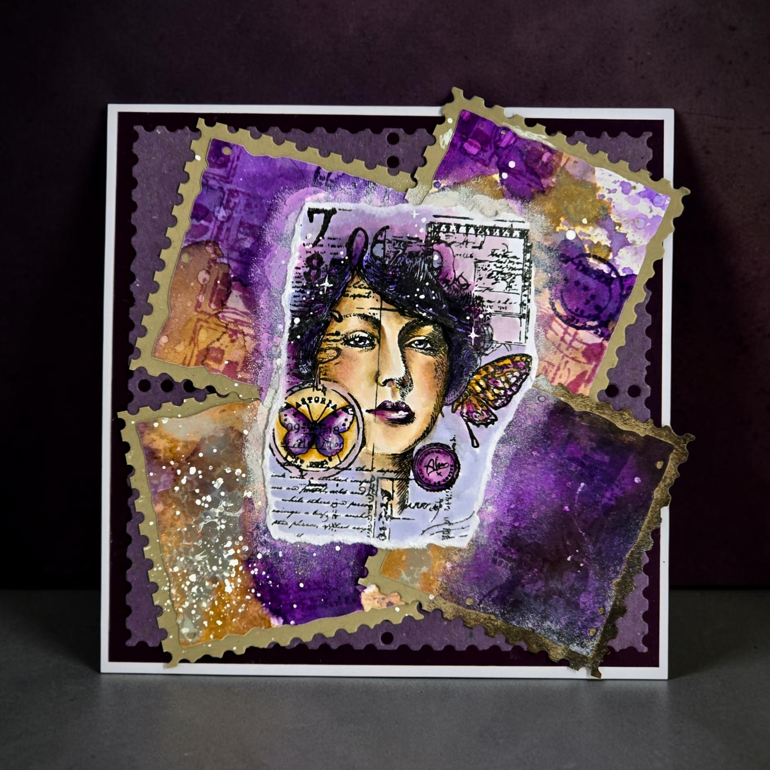 AALL and Create - A6 - Stamp Sets - Bee Geometry